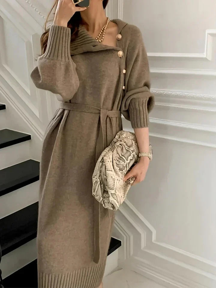 Valenzora - Elegant sweater dress