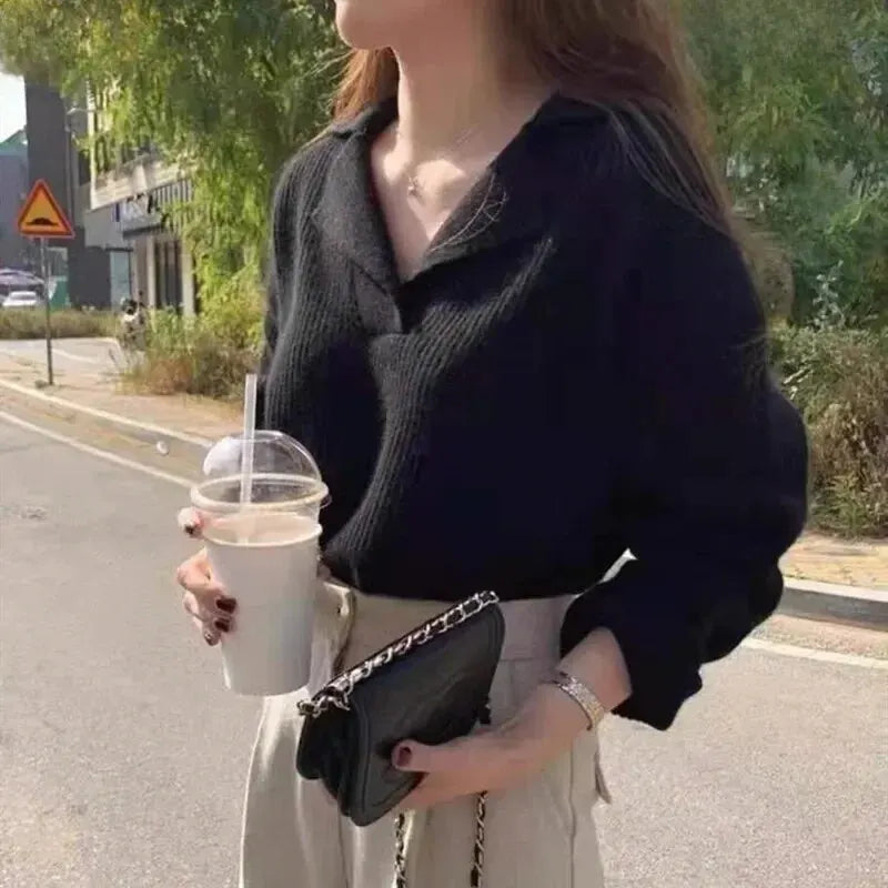 Casual knit cardigan