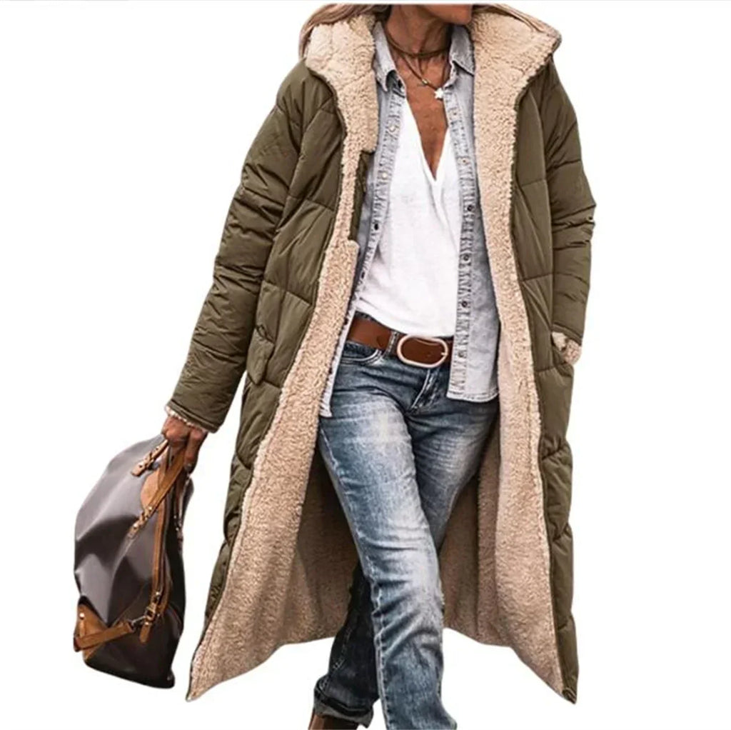 Valenzora | Women's Winter Hooded Quilted Jacket