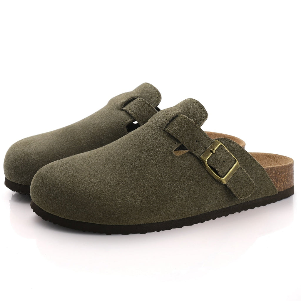 Valenzora | Modern and stylish suede slippers for women
