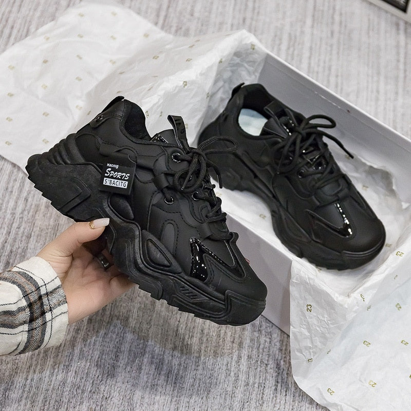 Valenzora – Chunky-Sneaker aus Synthetikleder