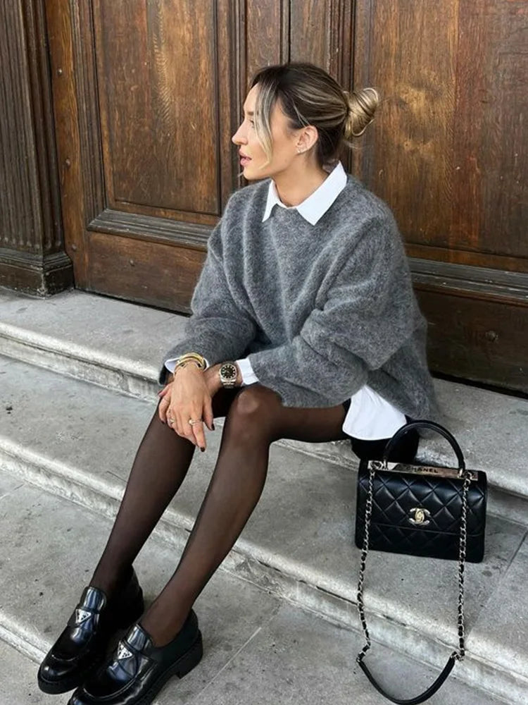 Valenzora | Oversized Strickpullover
