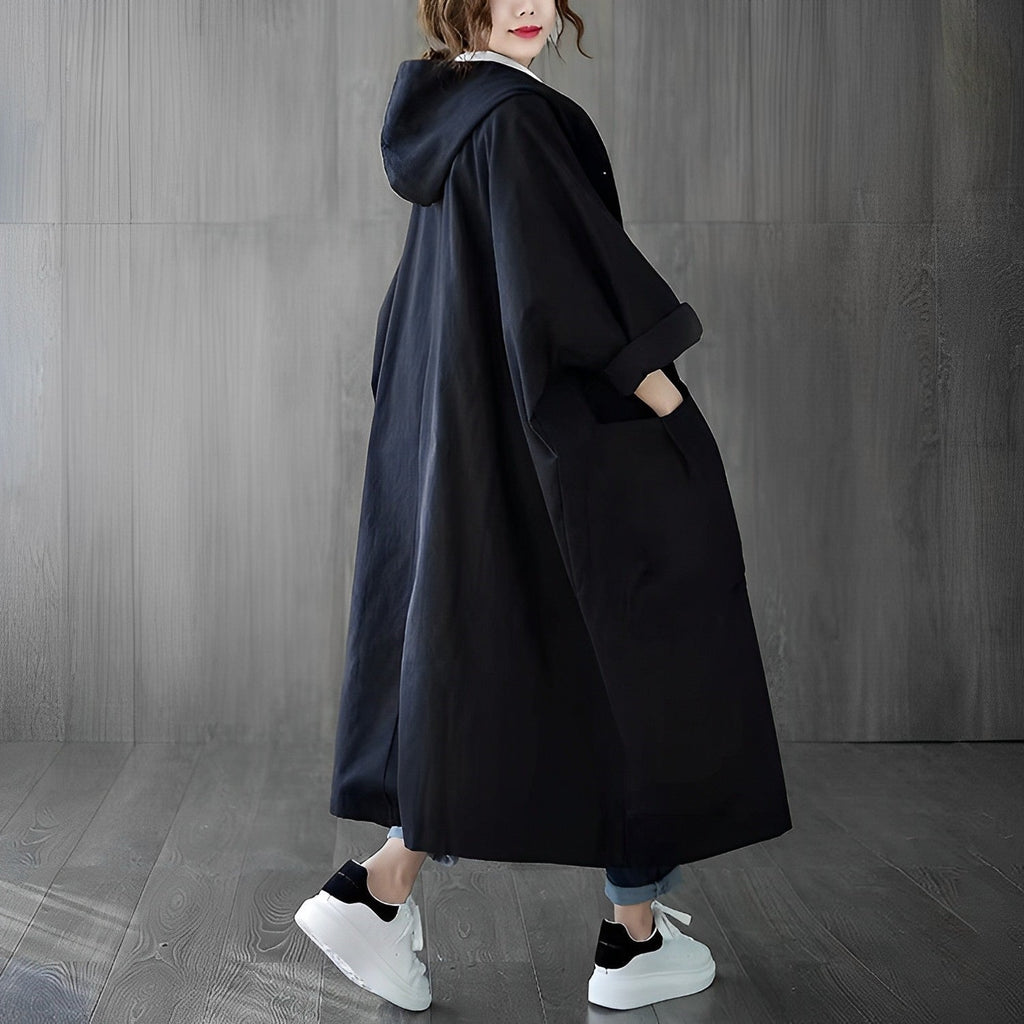 Valenzora | Oversized Windbreaker with Pockets