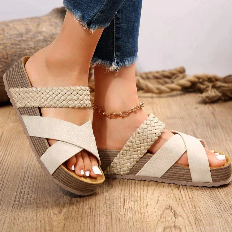 Valenzora | Plateau-Sandalen für Damen