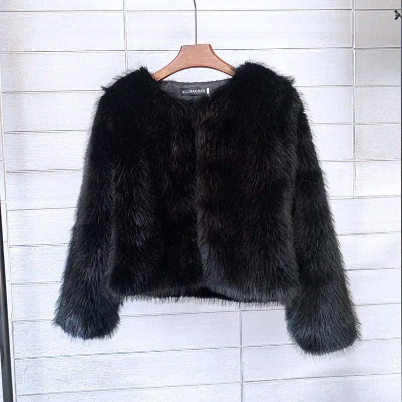 Valenzora - Plush fur coat