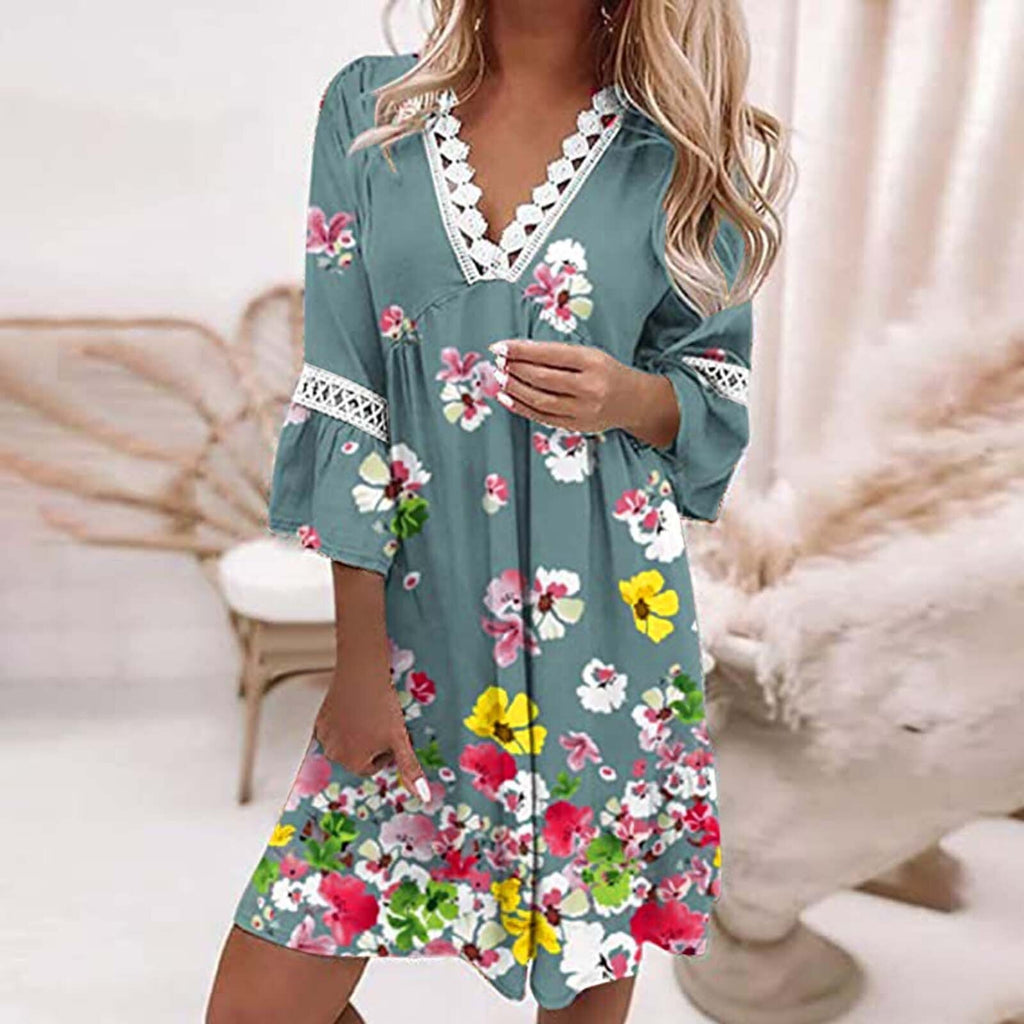 Valenzora | Blumenkleid für Damen
