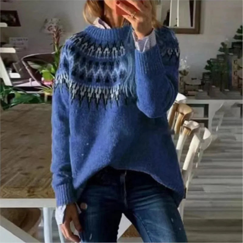 Valenzora | Nordische Strickjacke für Damen