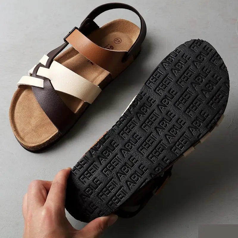 Valenzora | Premium Orthopedic Leather Sandals