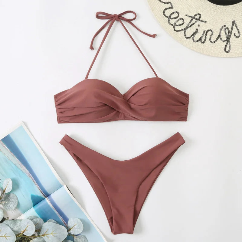 Valenzora | Sexy Push-Up Bikini for Women's Swimwear, Swimsuit, Girls' Bikini Set, Swimming Trunks for Beachwear, Pool, Summer