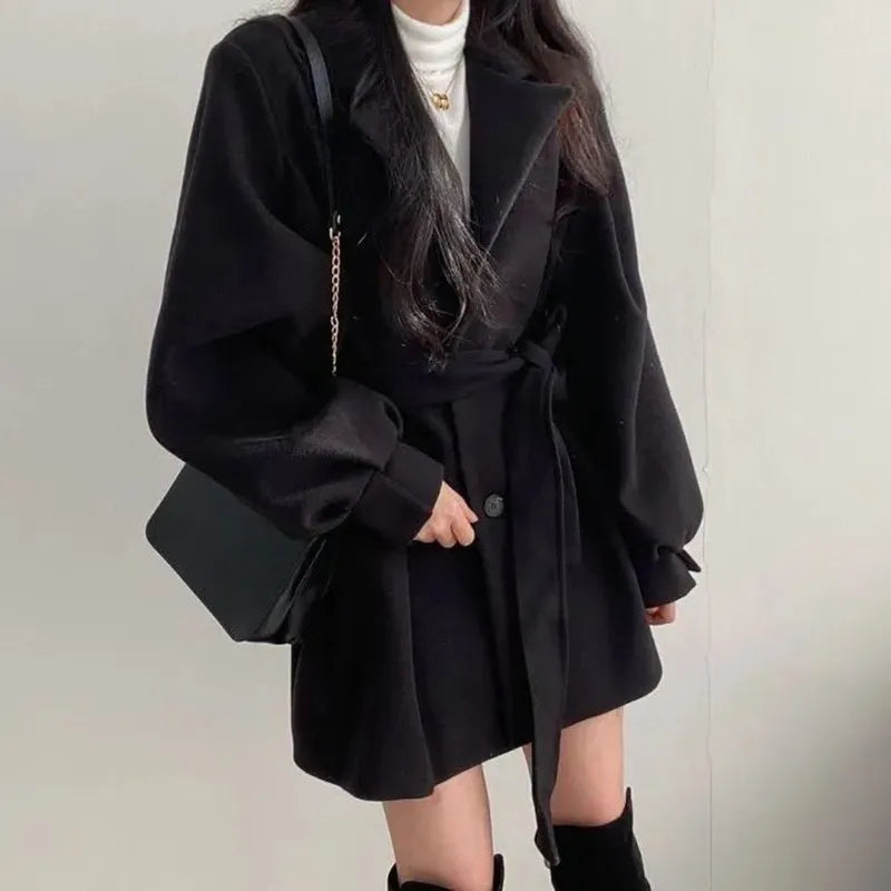 Simple and stylish winter dress