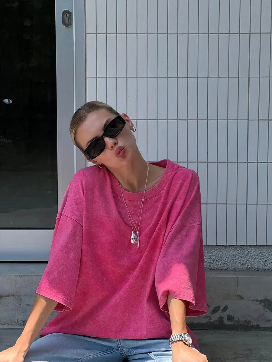 Valenzora | pink T-shirt