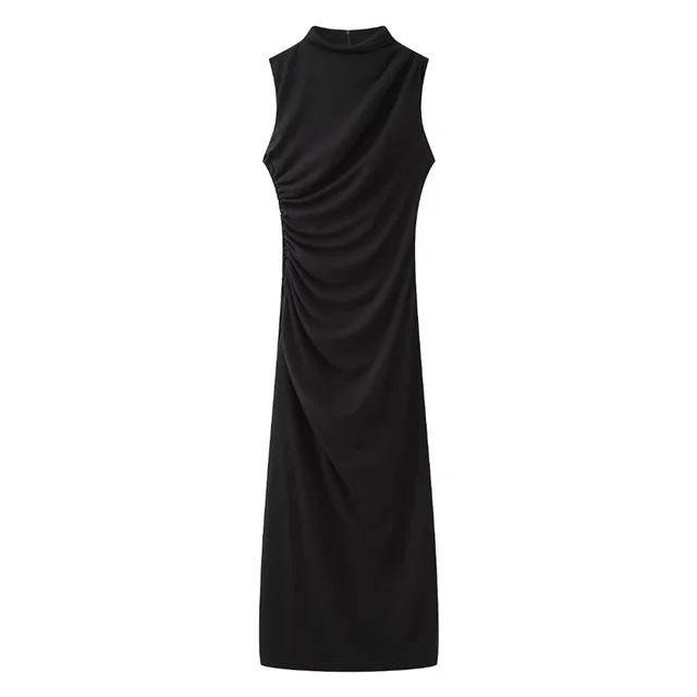 Sleeveless dress - Lycra cotton blend - Summer