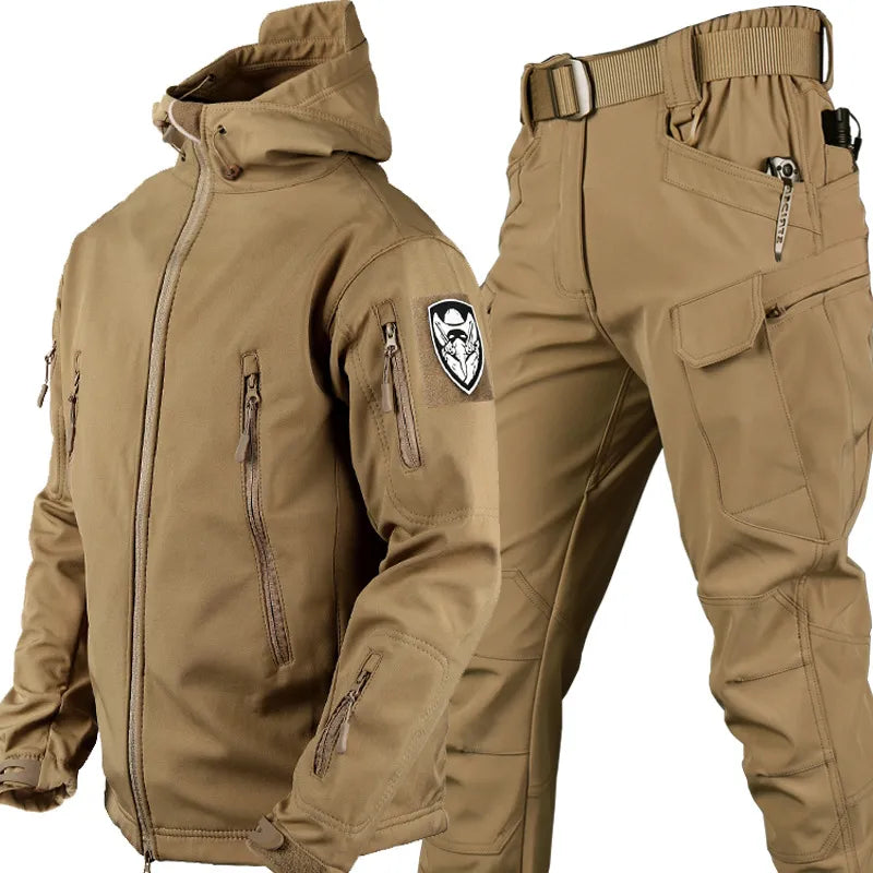 Valenzora | Taktische wind- und wasserdichte Outdoor-Jacke und Hose