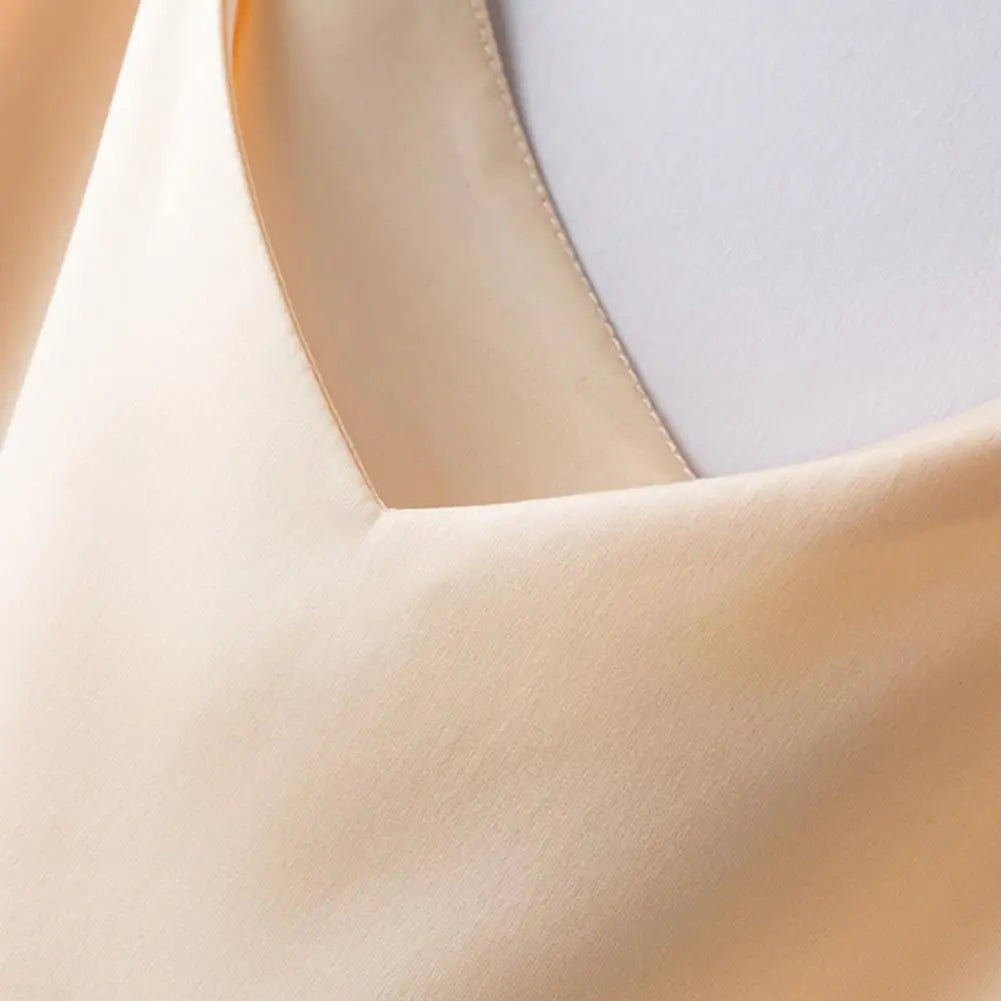 Valenzora | Satin Undershirt with Spaghetti Straps for Women