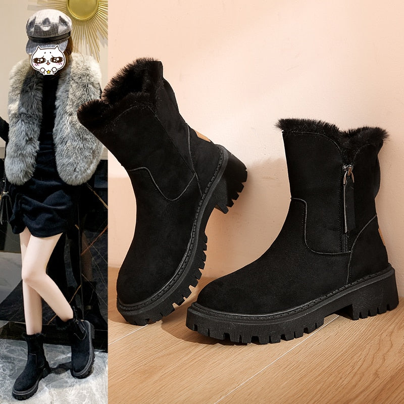 Valenzora - Ankle Snow Boots