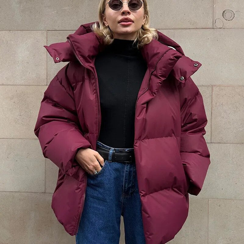 Valenzora | Cropped Trench Coat - Modern Elegance