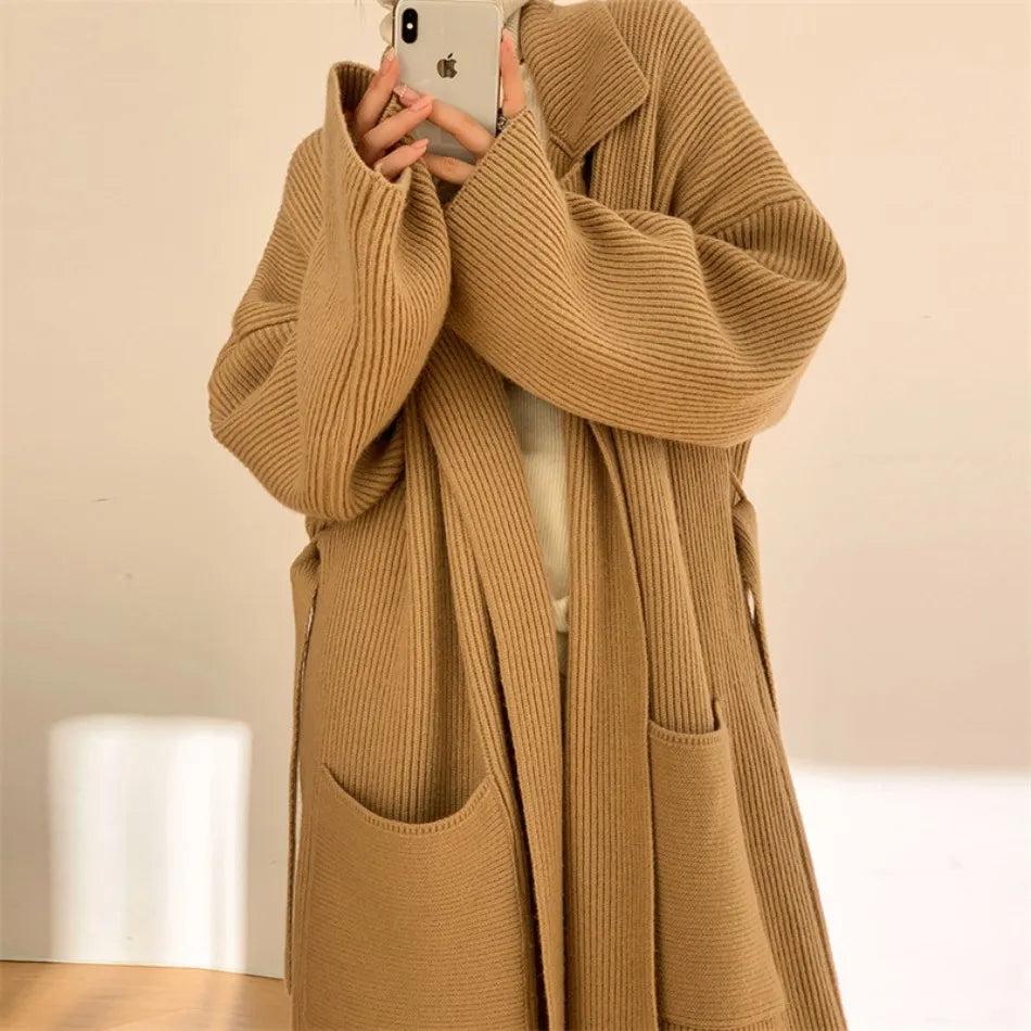 Valenzora - Knit coat for women