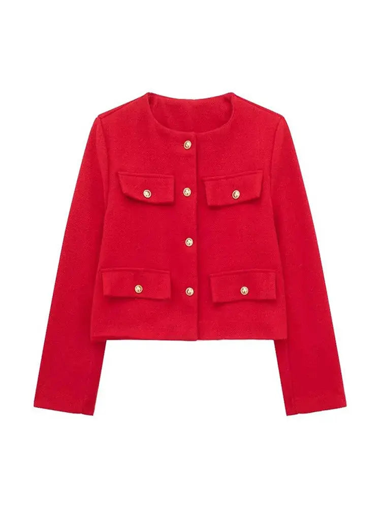 Valenzora | Classic Tweed Blazer