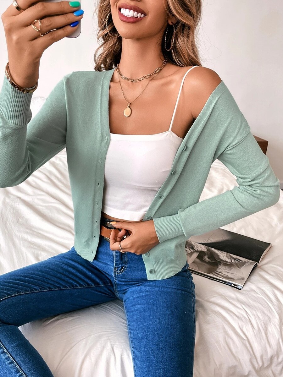 Valenzora | Leichte, stilvolle Strickjacke für Damen