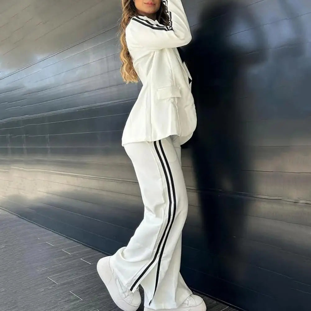 Valenzora | Women's shirt and trousers set, elegant and fashionable