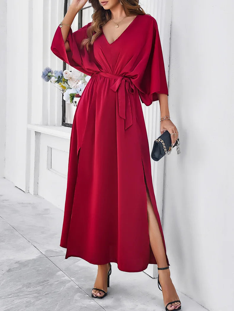 Veronica™ - V-neck dress in a relaxed fit