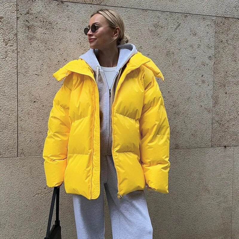 Valenzora - Fashionable Oversized Women's Coat