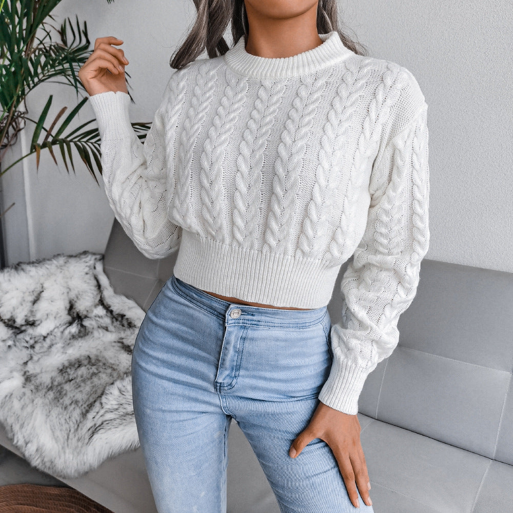 Valenzora - Knitted short sweater