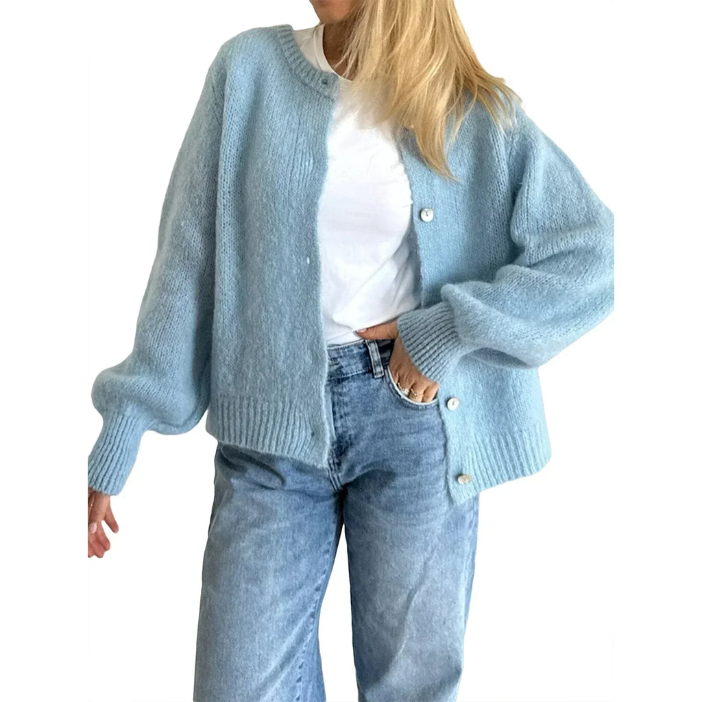 Valenzora | Langärmlige Strickjacke