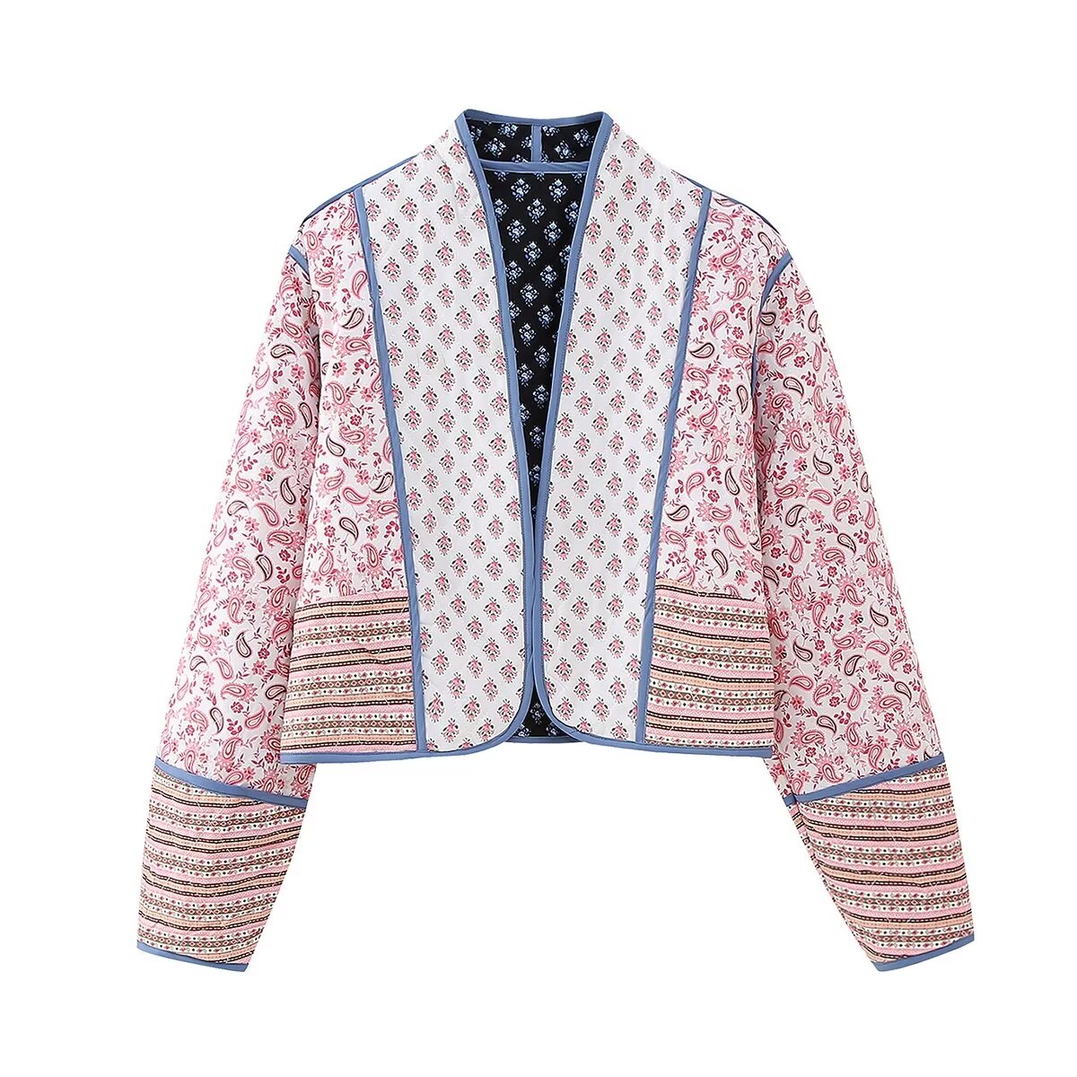 Valenzora | Women's jacket with floral pattern
