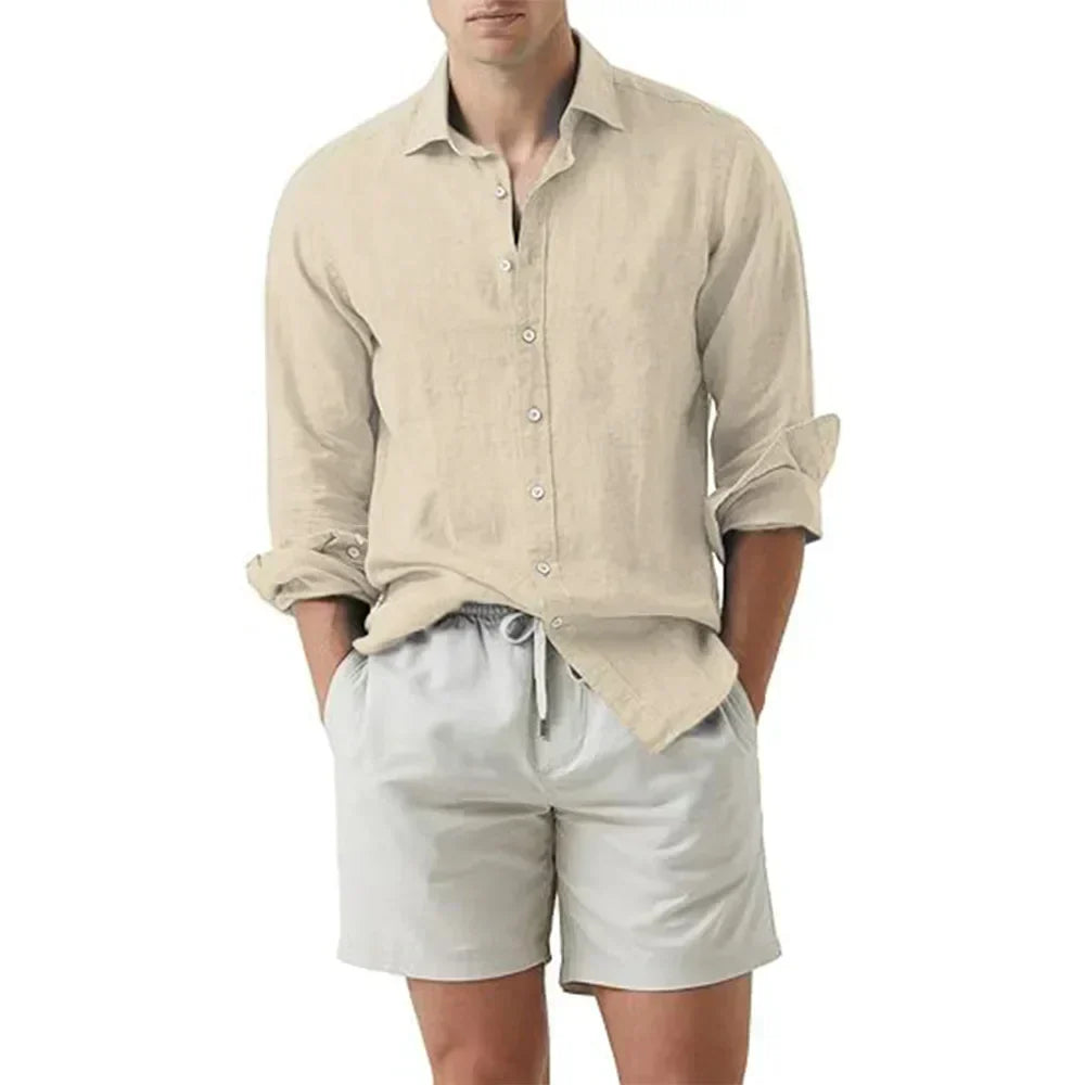 Valenzora | Summer shirt made of linen and cotton