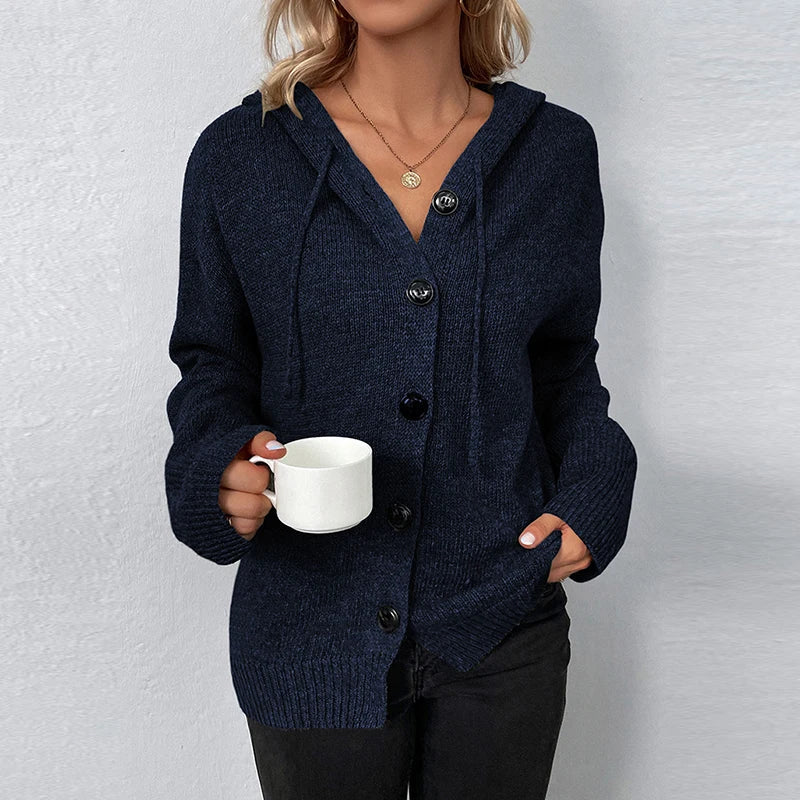 Valenzora | Comfortable Hooded Cardigan