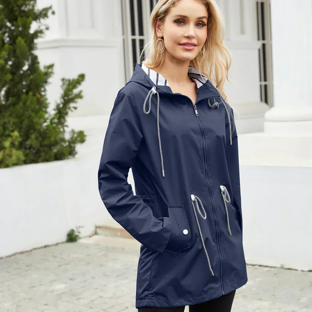 Valenzora | Regenjacke mit Kapuze