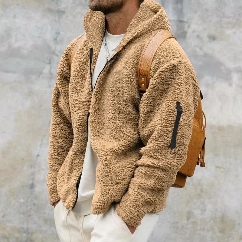 Valenzora | Sherpa vest made of velour