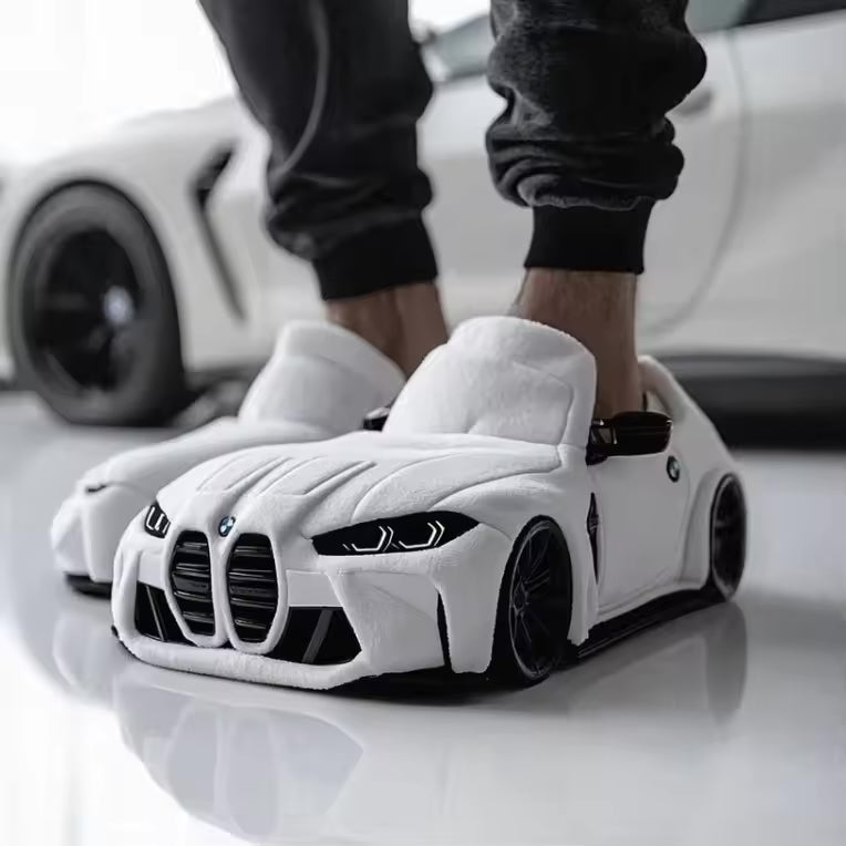 Valenzora | Car-inspired design slippers with non-slip soles for maximum comfort