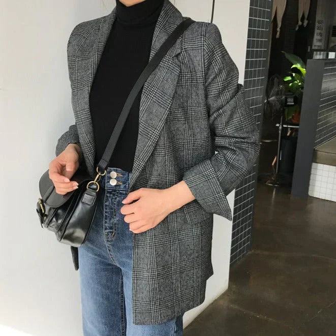 Valenzora | blazer with checked jacket