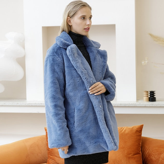Valenzora Faux Fur Jacket | Perfect for the coming winter