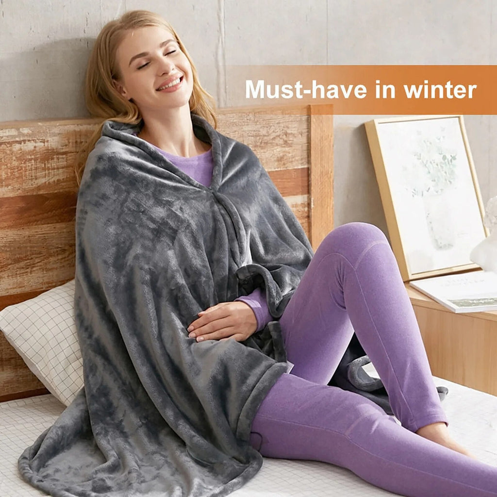 Valenzora | Warm fleece blanket | With temperature control
