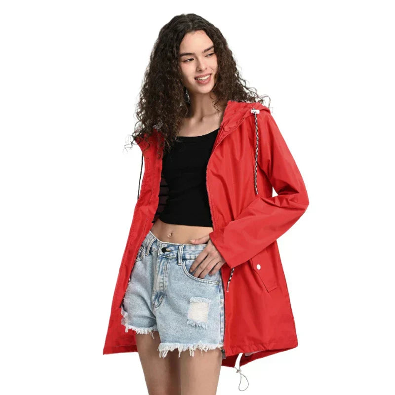 Valenzora | Waterproof Rain Jacket for Women