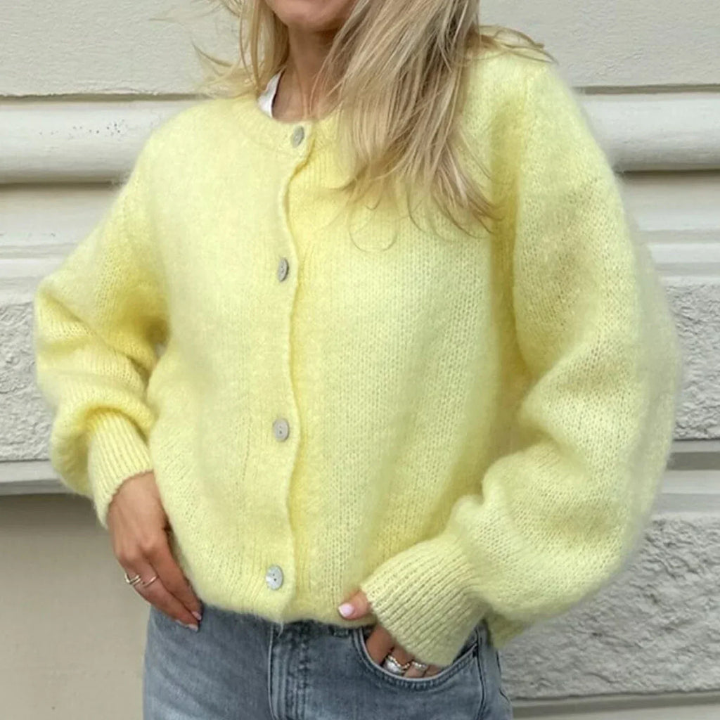 Valenzora | Langärmlige Strickjacke