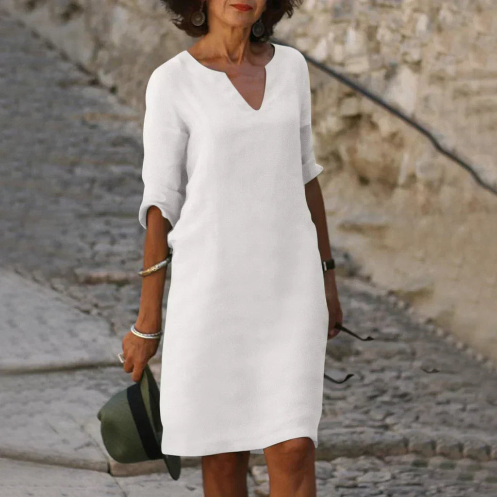 Valenzora | Elegant knee-length dress