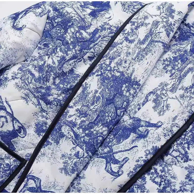 Valenzora | Elegant floral patterned jacket