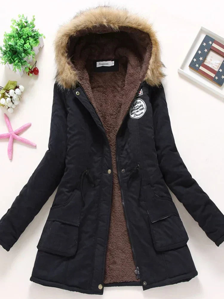 Casual hooded coat