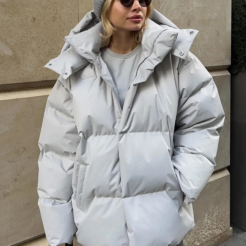 Valenzora - Fashionable Oversized Women's Coat