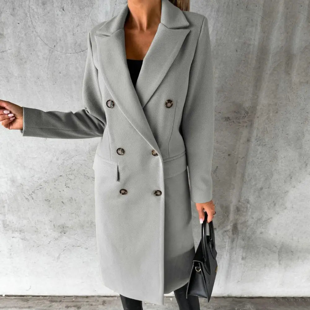 Valenzora | Elegant Long Coat for Women