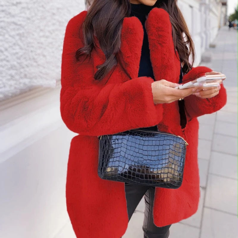 Valenzora Faux Fur Jacket | Perfect for the coming winter