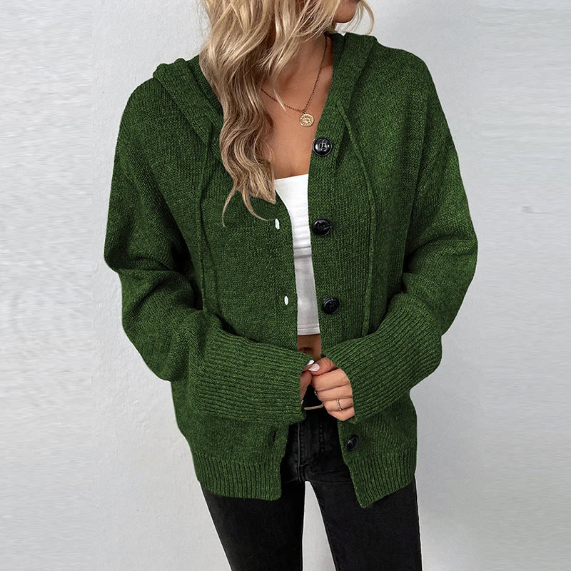 Valenzora | Comfortable Hooded Cardigan