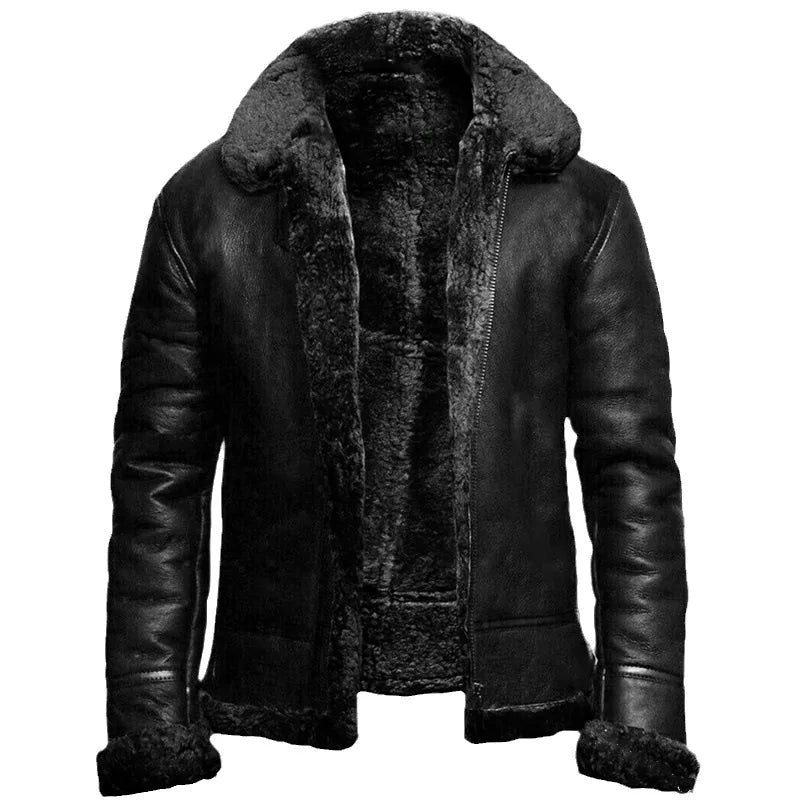 Valenzora | Stylish lambskin bomber jacket