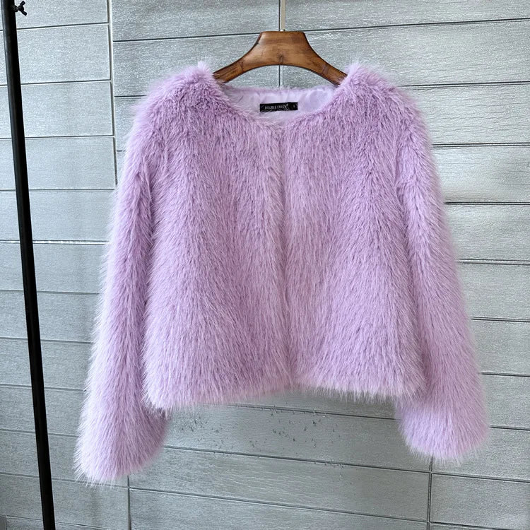 Valenzora - Plush fur coat