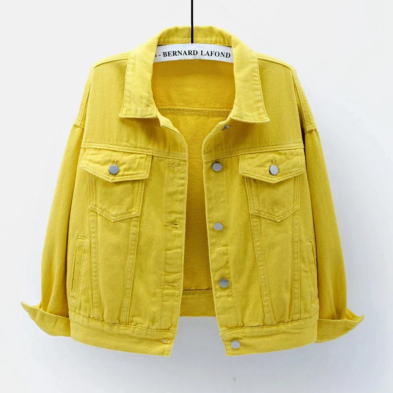 Valenzora | Classic women's denim jacket in many colors
