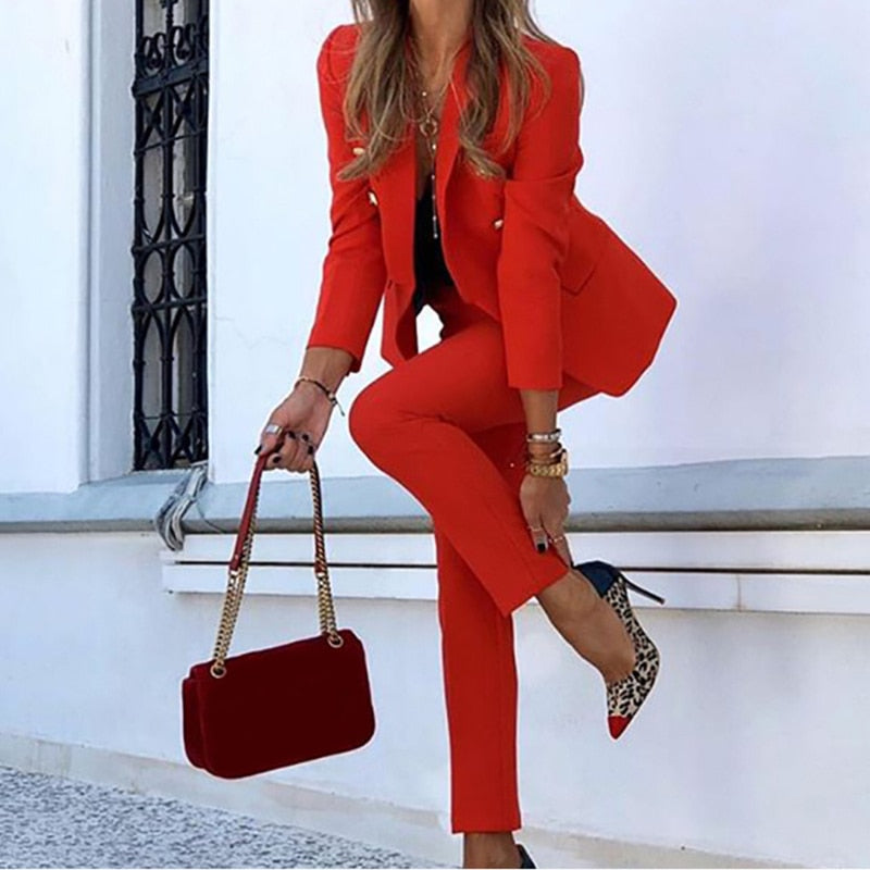 Valenzora 1-piece set blazer and trousers
